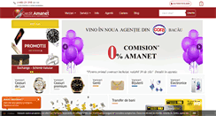 Desktop Screenshot of creditamanet.ro